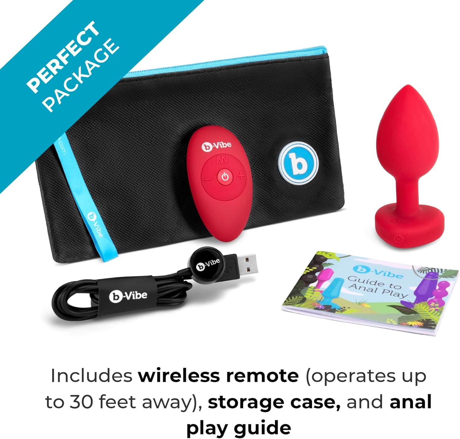 b-Vibe Vibrating Heart Plug with 15 vibration patterns, 6 intensity levels, body-safe silicone, heart-shaped jewel base, 30-foot remote range, and USB rechargeable design.
b-Vibe Vibrating Heart Plug, vibrating anal plug, heart-shaped anal plug, jewel anal plug, silicone anal plug, remote control anal toy, couples anal toy, rechargeable anal plug, body-safe anal plug, luxury anal toy