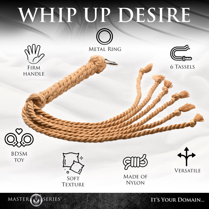 Swashbuckler Rope Flogger ♥ Master Series