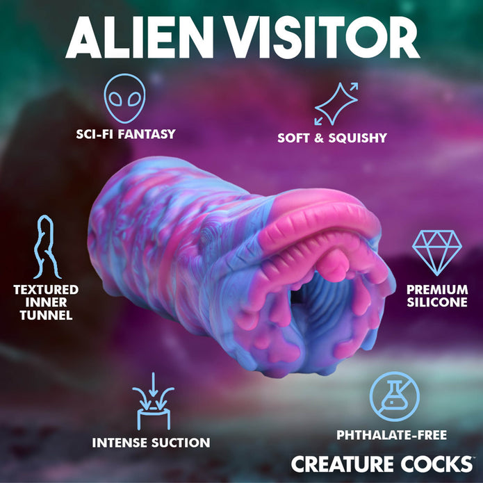 Cyclone Silicone Squishy Alien Vagina Stroker | Creature Cock