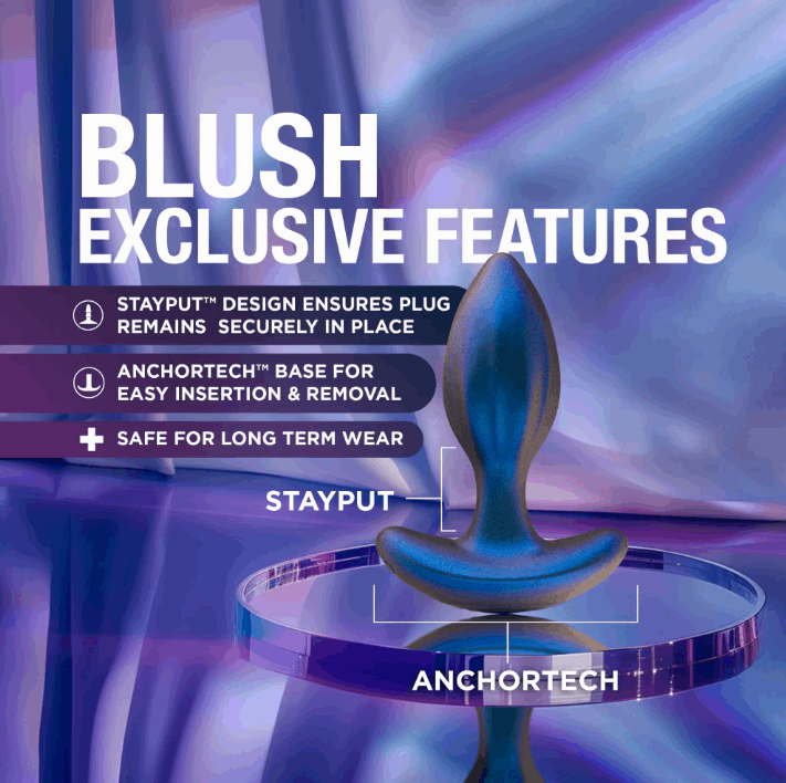 Anal Adventures Matrix Cosmos: 3-piece anal plug kit with vibrating plug, wireless remote, body-safe silicone, and customizable vibration modes.