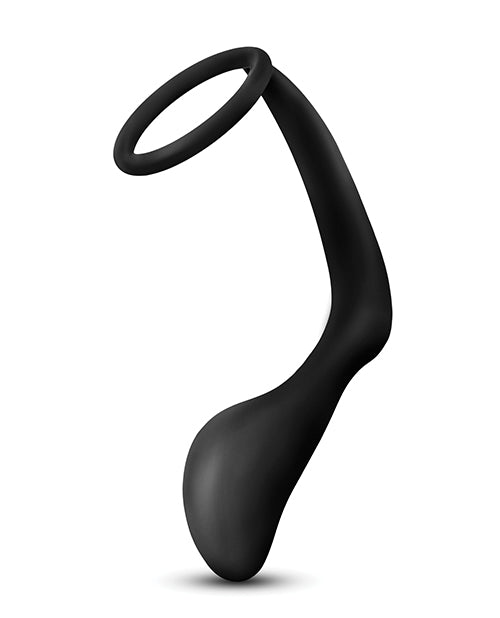 Anal Adventures: Platinum Cock Ring Plug