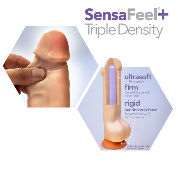7" Dr. Skin Plus+ Poseable Dildo