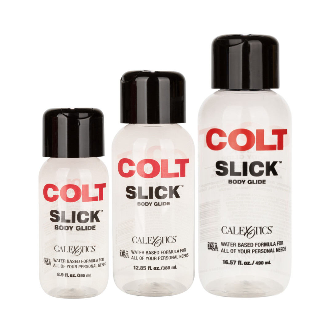 COLT Slick Body Glide | ultra-slick water-based lubricant, enriched with Aloe Vera, toy and condom-compatible Medusas COLT Slick Body Glide | ultra-slick water-based lubricant, enriched with Aloe Vera, toy and condom-compatible Medusas