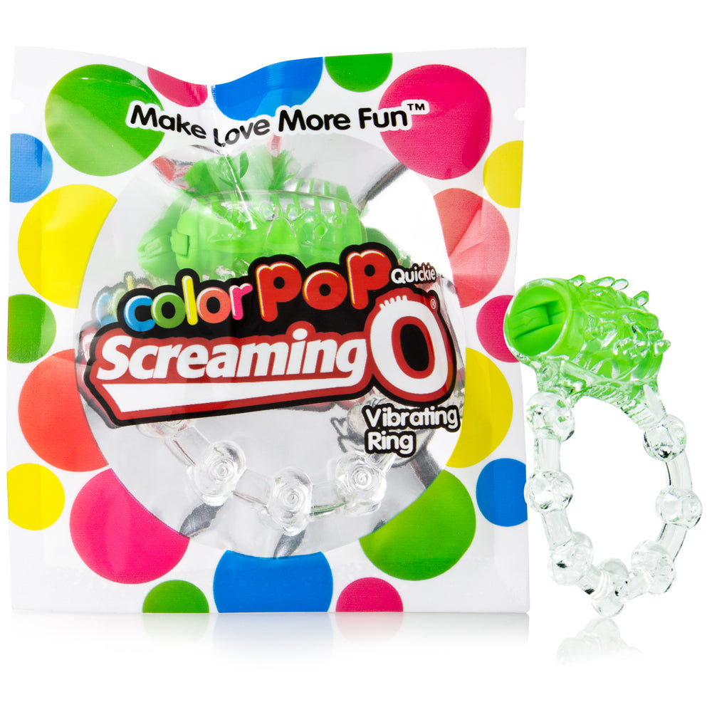 Screaming O: Color Pop Quickie Vibrating Cock Rings