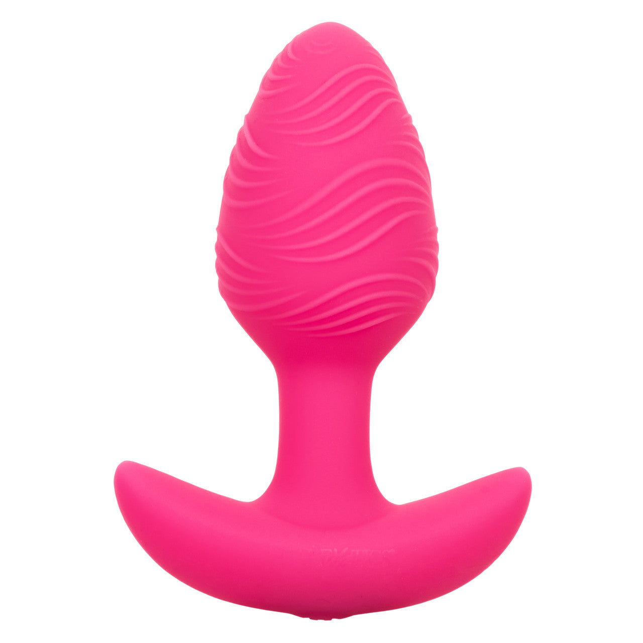 Cheeky Rechargeable Silicone Glow In The Dark Anal Butt Plug featuring 10 vibration speeds and a textured design for enhanced sensations. Waterproof (IPX7), USB rechargeable, and travel-friendly with a secure lock. Insertable length: 3.5 inches. Perfect for adventurous play!