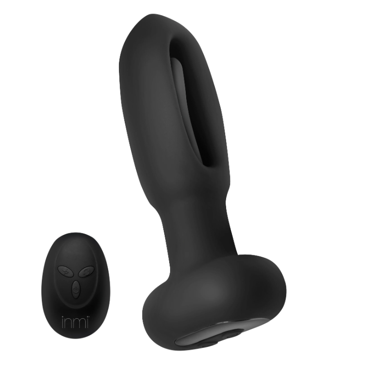 Flicking Booty Toy: Premium silicone plug with 3 speeds and 7 patterns of vibration and flicking. Remote-controlled, waterproof, and rechargeable for ultimate prostate stimulation.