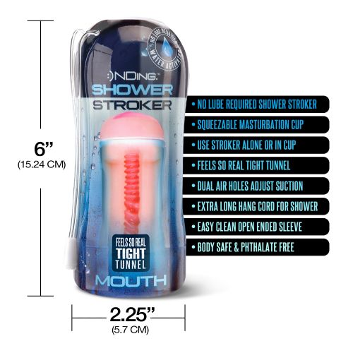 Happy Ending Shower Stroker (Mouth)