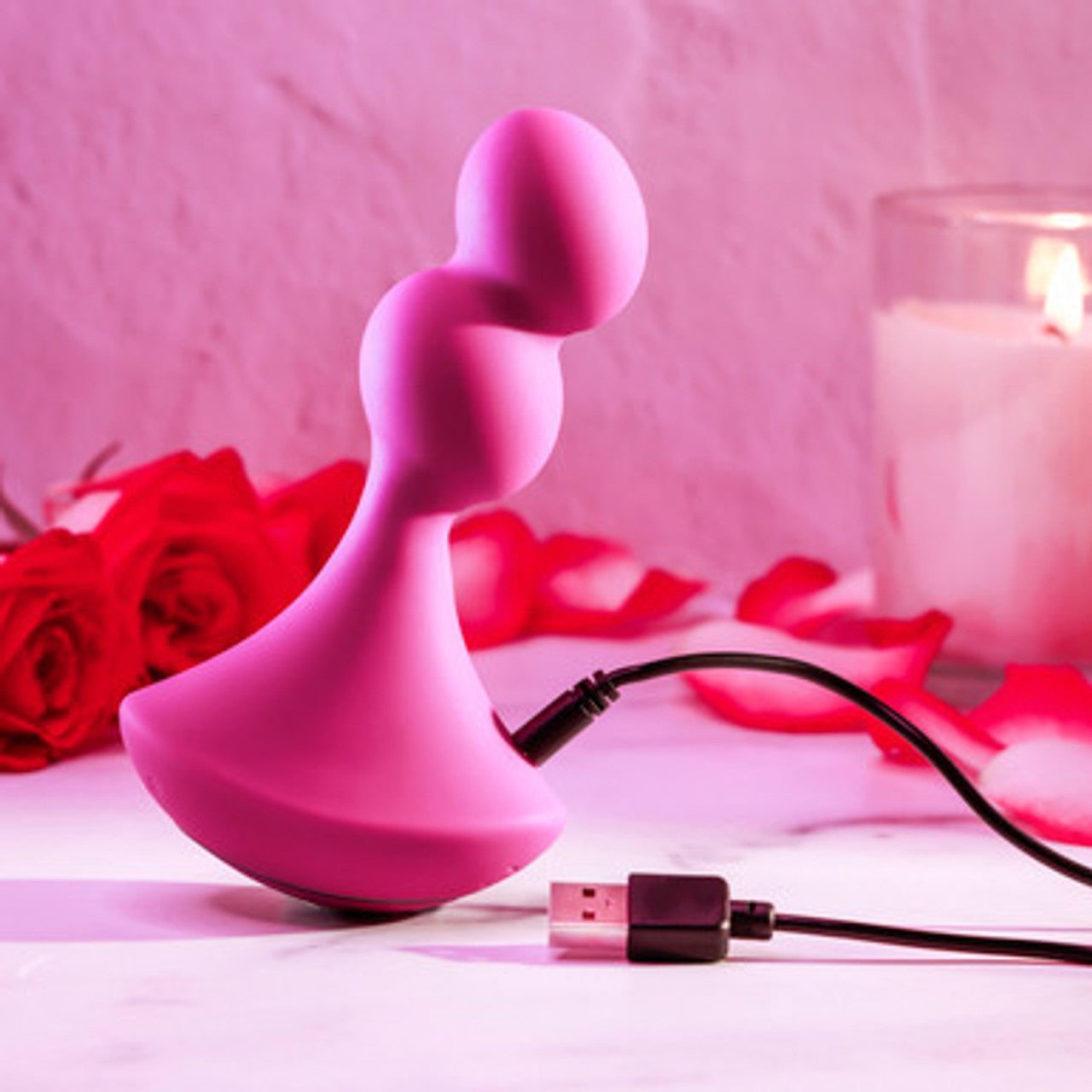 Rotating and vibrating silicone toy with dual-ball shaft, 7 vibration speeds, 5 rotation patterns, ergonomic base, and waterproof design.
rotating vibrating toy, dual silicone balls, vibrating shaft, rotating shaft, waterproof vibrator, ergonomic base toy, USB rechargeable toy, silicone vibrator, phthalate-free, body-safe toy.