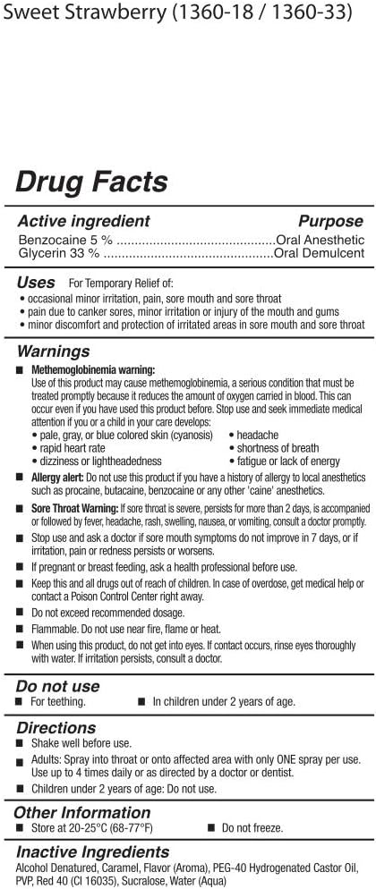 Goodhead Deep Throat To-Go Oral Anesthetic Spray Strawberry - .33oz
Sweet Strawberry GoodHead Deep Throat Spray, vegan and paraben-free, with mild numbing agent for comfortable and intimate experiences. Keywords: Deep Throat Spray, Sweet Strawberry, oral anesthetic, numbing spray, gag reflex reduction, vegan spray, paraben-free, sugar-free, travel-friendly, fresh breath, intimacy enhancer, made in America, mild numbing agent.