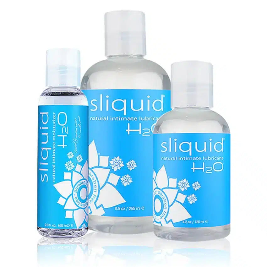 Sliquid H2O | Water-based lubricant, glycerin-free, paraben-free, silky smooth, vegan-friendly, latex condom safe Medusas Sliquid H2O | Water-based lubricant, glycerin-free, paraben-free, silky smooth, vegan-friendly, latex condom safe Medusas