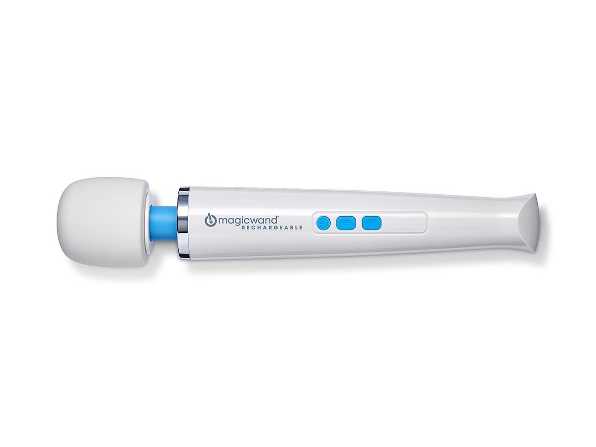 Magic Wand Rechargeable cordless massager with a soft silicone head, flexible neck, four speeds, and deep vibrations, delivering up to 6,300 RPM.
Magic Wand Rechargeable, cordless Magic Wand, Hitachi wand, rechargeable massager, 6,300 RPM massager, silicone head massage wand, four-speed massager, iconic Magic Wand, powerful massage wand, plug-and-play vibrator, Magic Wand with vibration patterns.