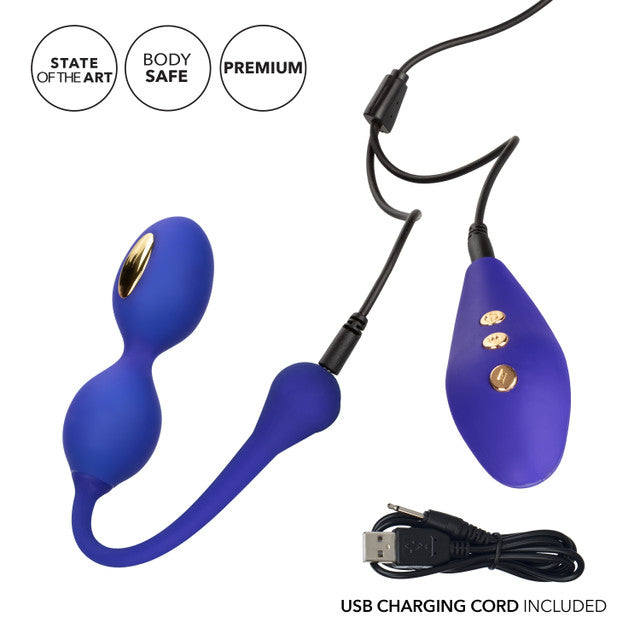 Impulse™ Intimate E-Stimulator Remote Dual Kegel Exerciser with vibrations, electro-stimulation, and wireless remote control.
dual Kegel exerciser, electro-stimulation Kegel device, remote control Kegel toy, vibrating Kegel exerciser, waterproof Kegel exerciser, pelvic floor strengthening device, USB rechargeable Kegel exerciser, body-safe electro Kegel, wireless Kegel exerciser.
