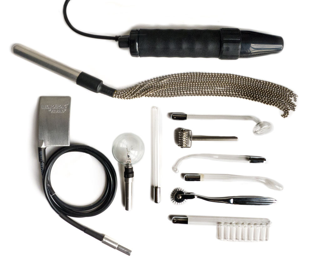 Neon Wand: Agent Noir Electrosex Kit