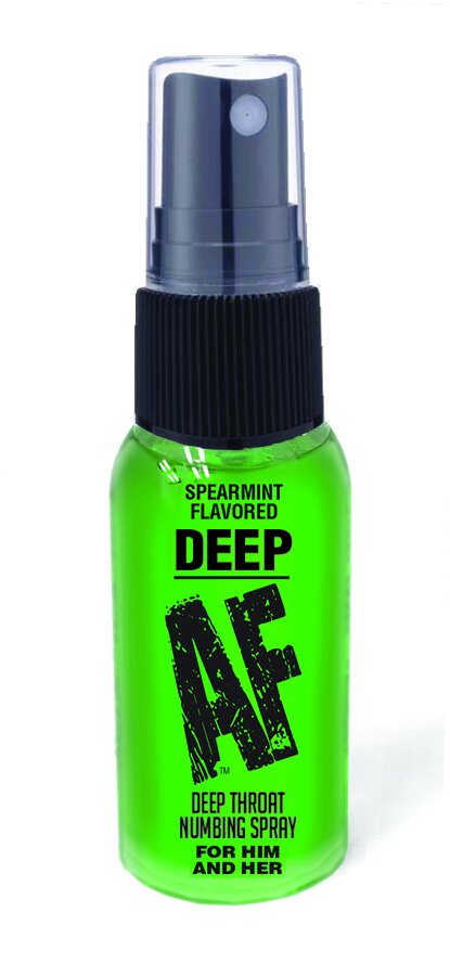 Deep AF: Deep Throat Numbing Spray, Spearmint