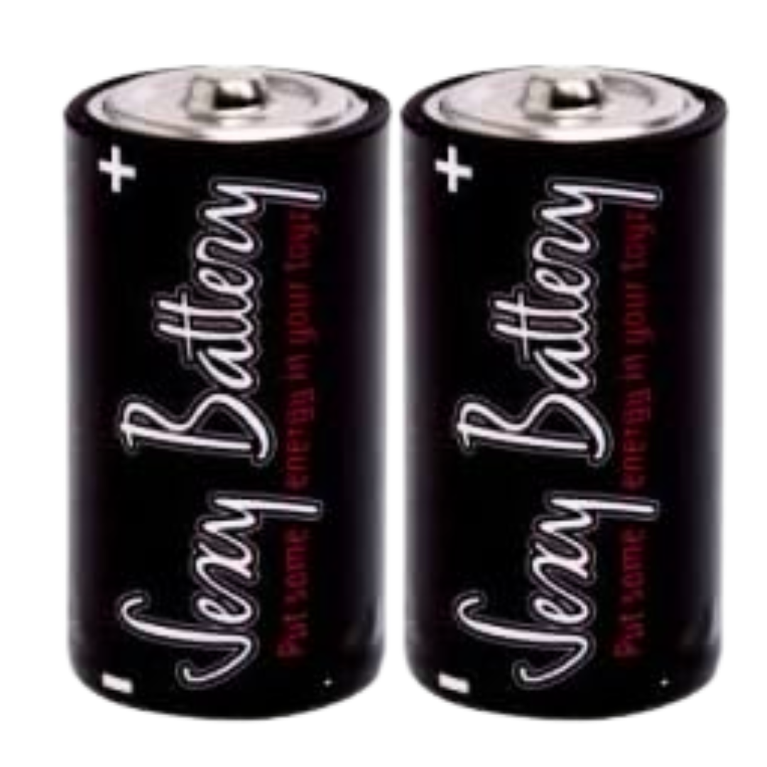 Sexy Battery Xtra Endurance LR14/C alkaline batteries, 1.5V, 2-pack, cylindrical design, engineered for sex toys and erotic gear, compatible with R14 and MN1400.
LR14, Xtra Endurance C batteries, 1.5V alkaline batteries for sex toys, cylindrical vibrator batteries, long-lasting toy batteries, LR14 C battery for vibrators, AM2 battery for erotic gear, powerful sex toy batteries.