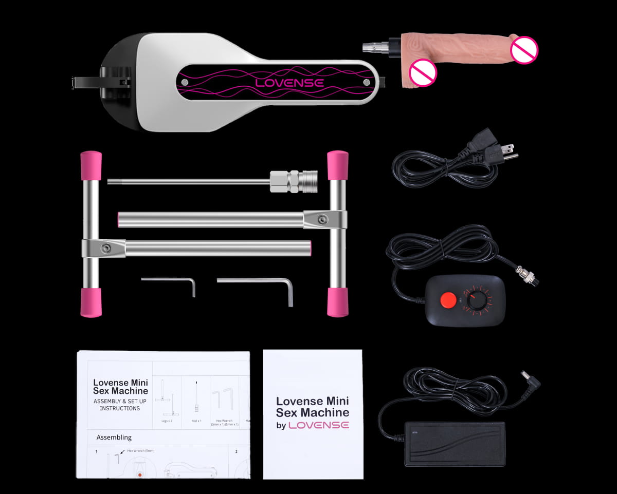 Lovense Mini Sex Machine | App-controlled compact versatile sex machine with Remote