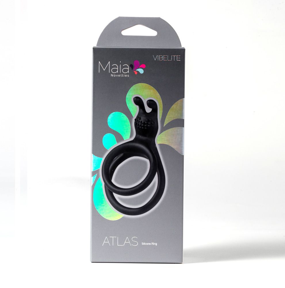 Atlas Siliicone Bunny Headed Cock Ring