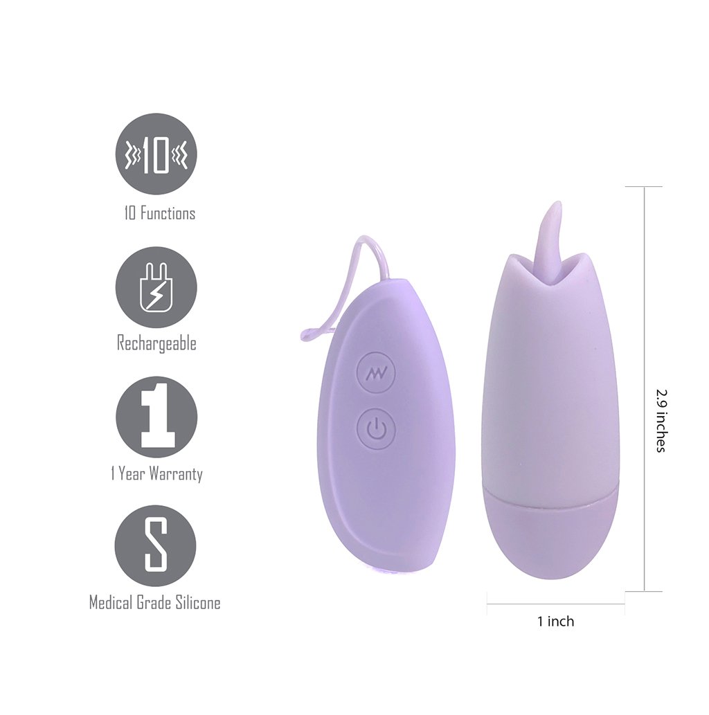 Maia: Ellie Super Charged Tongue Wired Egg Bullet
