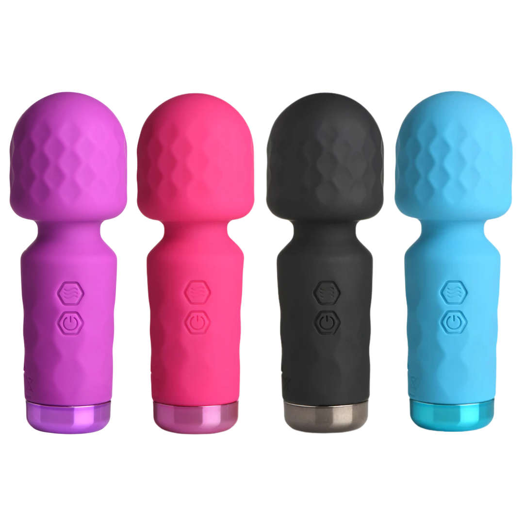 Mini Wand Vibrator with 3 speeds, 7 patterns, flexible neck, premium silicone, and splashproof design.
Keywords: Mini Wand Vibrator, compact wand vibrator, travel-friendly vibrator, small wand massager, 3-speed wand vibrator, 7-pattern mini vibrator, flexible neck vibrator, phthalate-free silicone wand, splashproof wand massager, USB rechargeable vibrator, portable wand vibrator.