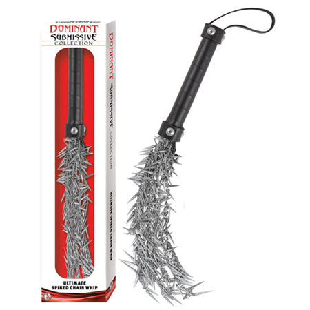 Dominant Submissive Collection: Ultimate Spiked Chain Whip