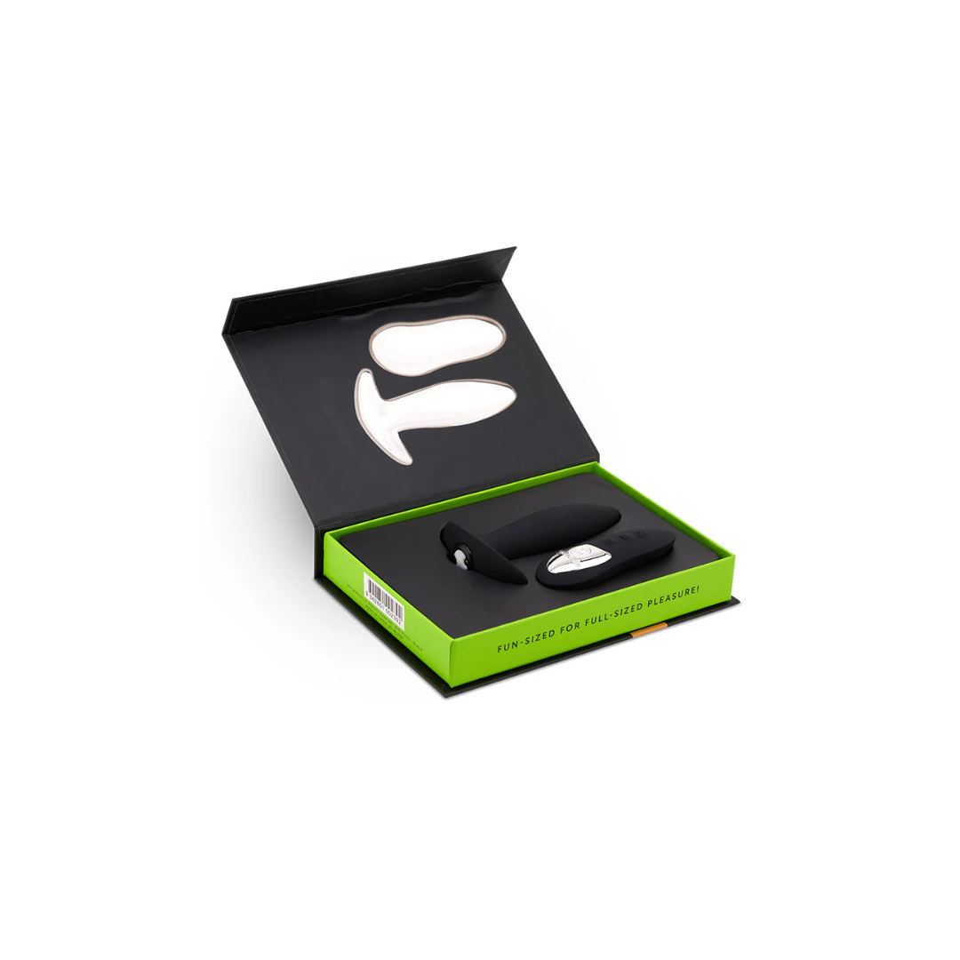 Nu Sensuelle Remote Control Mini Plug: Compact vibrating anal plug with 15 functions, waterproof, rechargeable, and body-safe design.