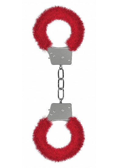 Ouch!: Beginner's Handcuffs Furry Red