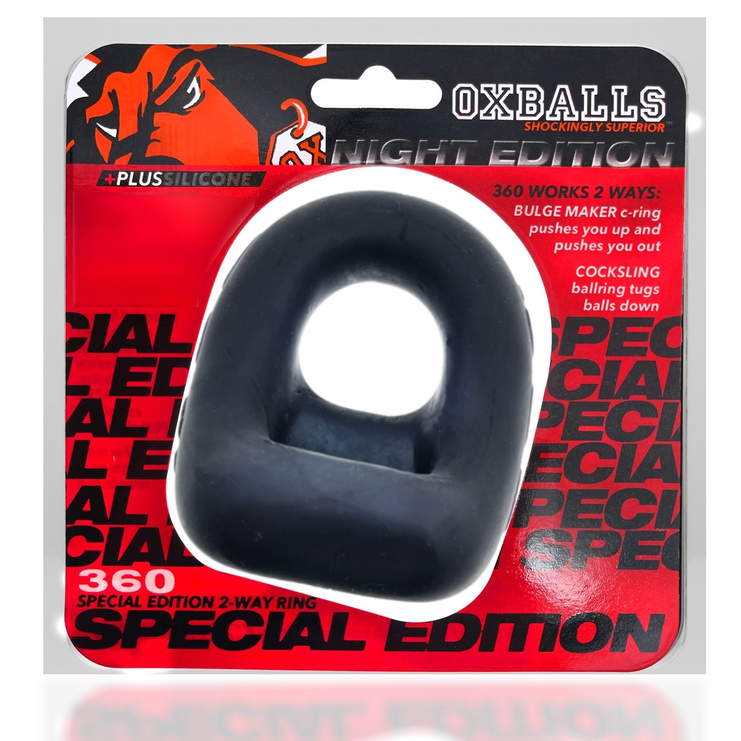 Oxballs 360 Dual Use Cockring Night