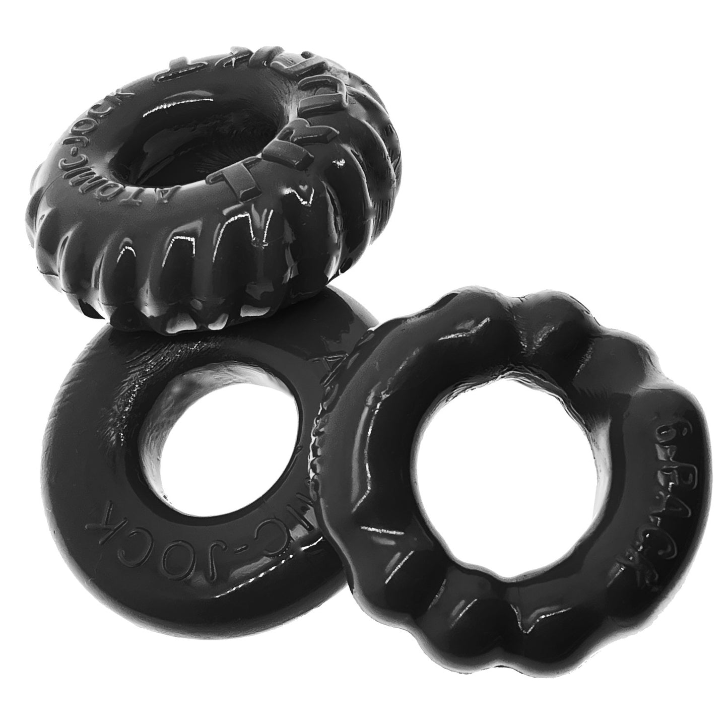 Oxballs: Bonemaker 3 Pack Boner Cock Ring (black)