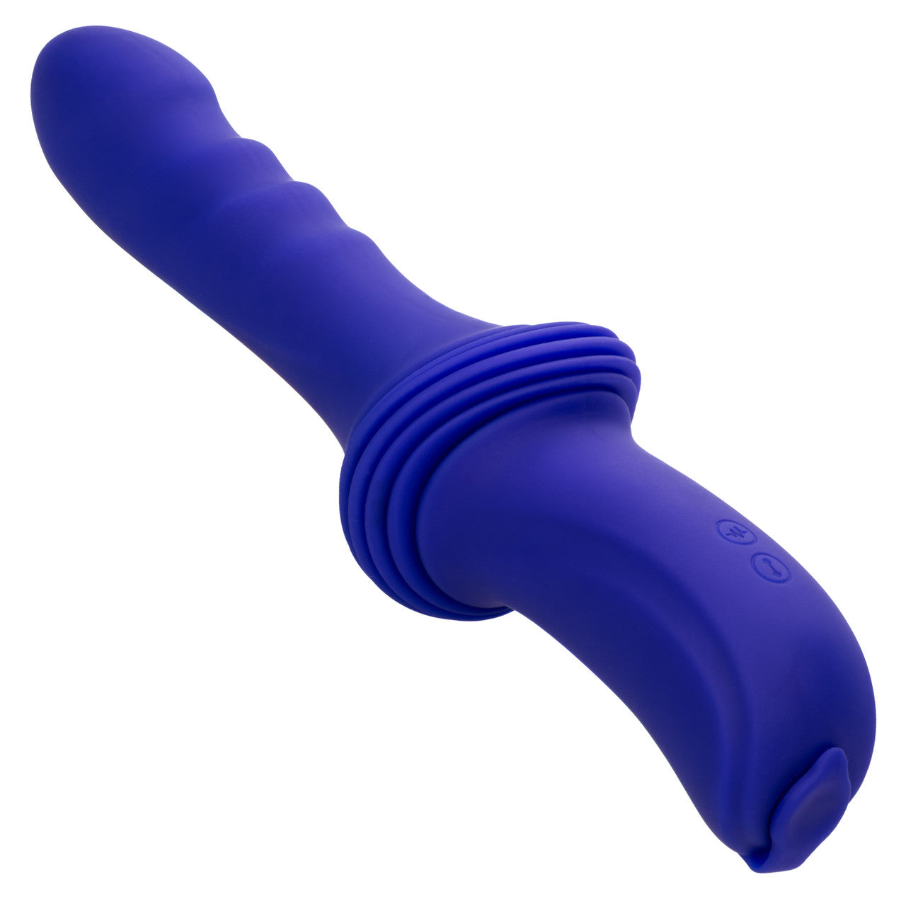 Ridged purple thrusting sex machine with 10 speeds, 5 thrusting levels, and hands-free suction cup.
Keywords: Overdrive sex machine, remote control thruster, ridged silicone shaft, vibrating sex machine, hands-free suction cup, rechargeable sex machine, thrusting vibrator, customizable pleasure machine, 10 speeds and 5 functions, luxury sex toy.