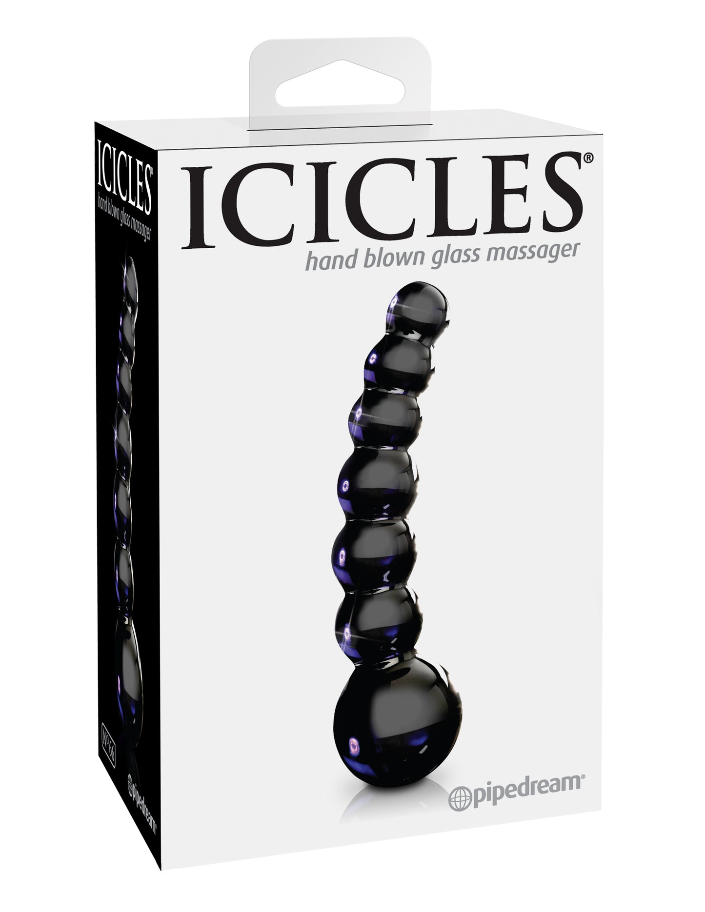 Icicles #66: Black Beaded Probe