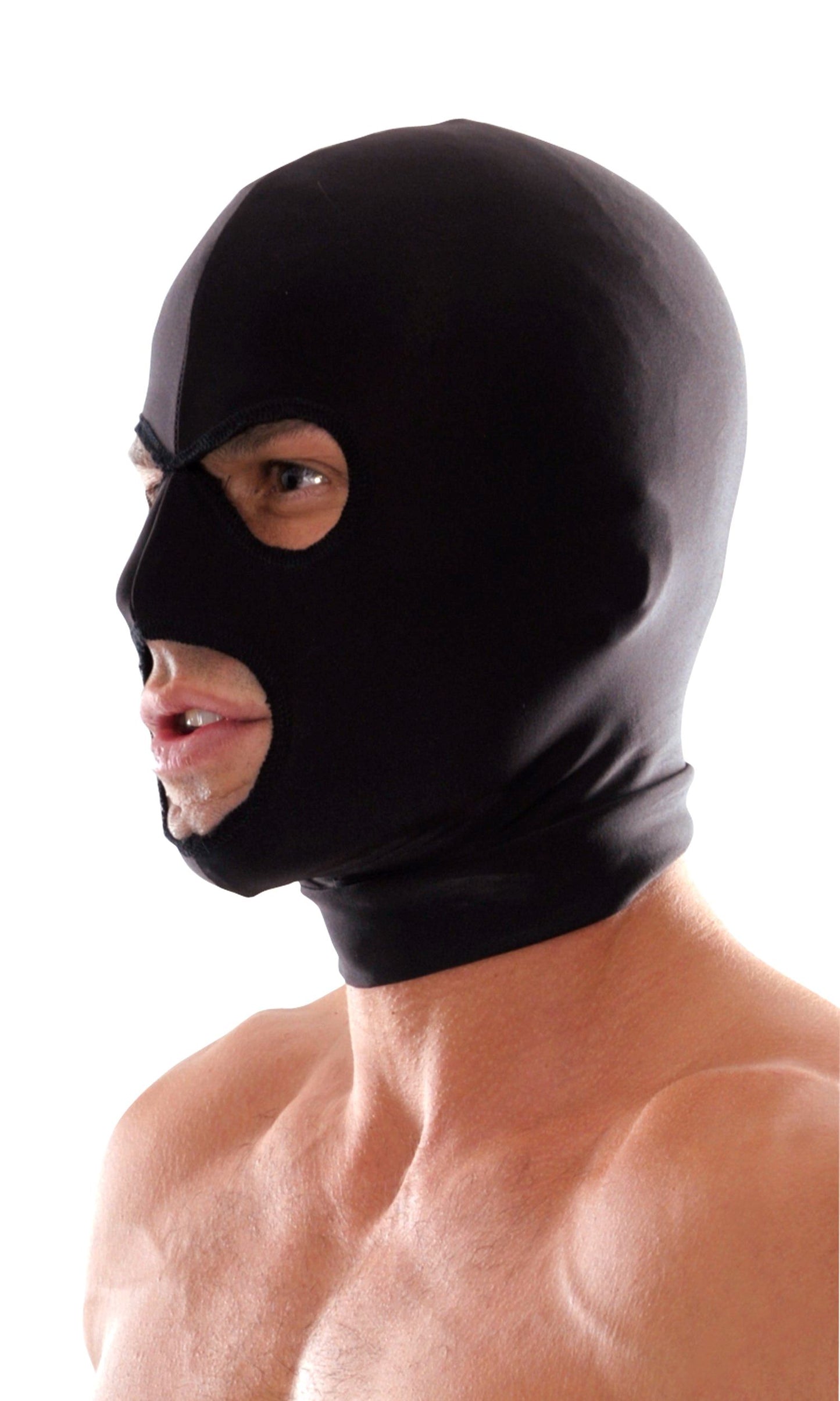 Fetish Fantasy: Spandex 3 Hole Hood