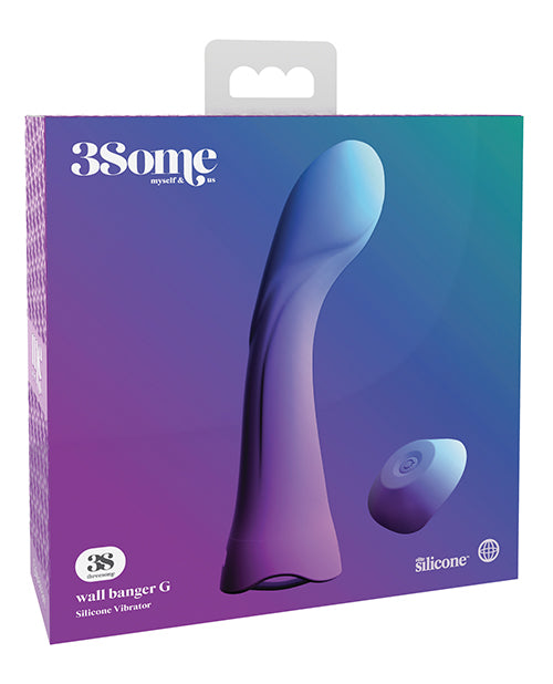 Threesome Wall Banger G Silicone G-Spot Vibrator