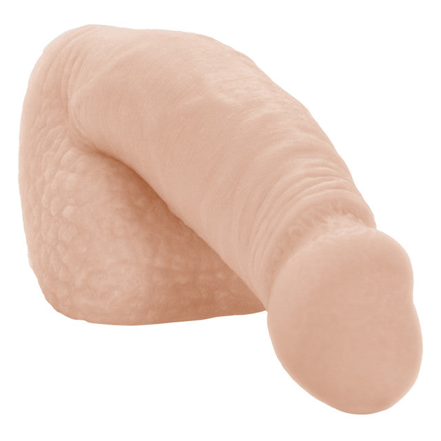 Packer Gear® Packing Penis with ultra-lifelike Pure Skin TPR, secure base for harnesses, and realistic details.
Packing Penis, realistic packer, lifelike packing penis, harness-compatible packer, Pure Skin TPR packer, waterproof packer, phthalate-free packer, ivory packer, comfortable packing penis, soft and pliable packer.