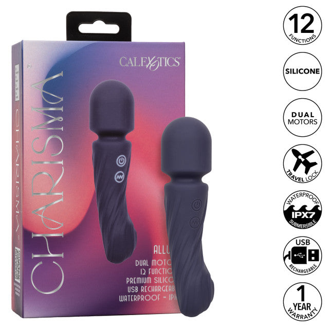 Charisma Allure dual-motor waterproof massager, featuring 12 vibration functions, ergonomic design, and USB rechargeability for personalized pleasure
dual-motor vibrator, waterproof IPX7 massager, rechargeable silicone vibrator, 12-function vibrating wand, flexible head massager, textured silicone massager, travel-friendly vibrator, USB rechargeable massager, blue vibrating wand