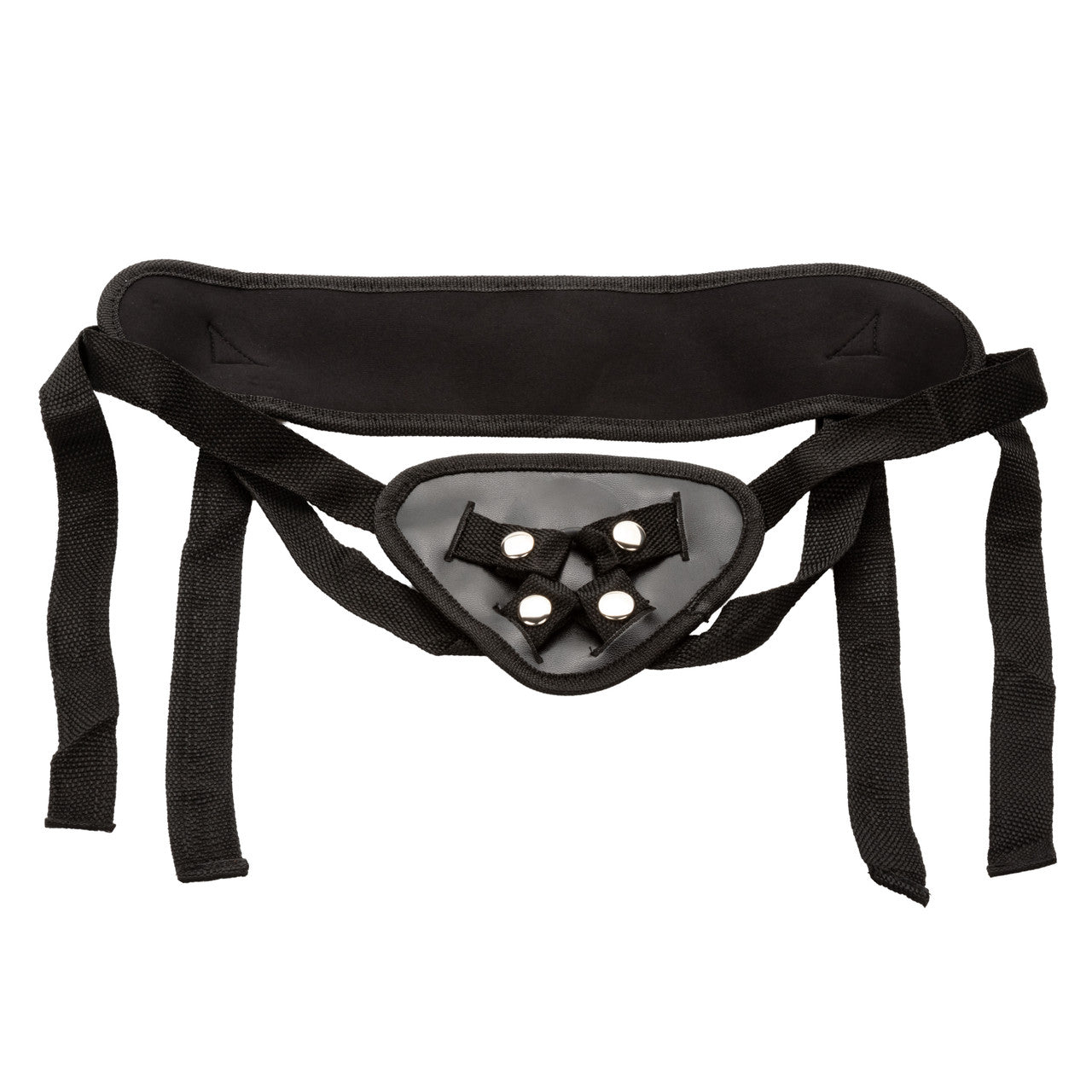 Boundless Silicone Curved Pegging Kit with adjustable harness and three curved silicone probes in small, medium, and large sizes.Keywords: curved silicone probes, pegging harness kit, adjustable harness strap-on, phthalate-free pegging kit, waterproof strap-on kit, beginner pegging kit, pegging toys for couples, curved prostate stimulators, silicone strap-on harness