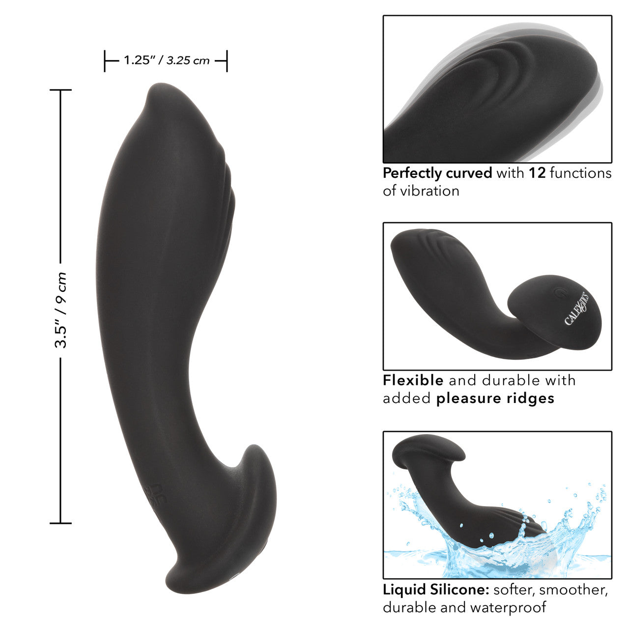 Eclipse Liquid Silicone Vibrating Flex Probe