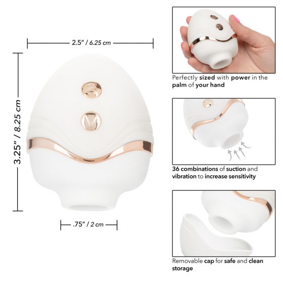 Empowered Palm Pleasure Goddess Clitoral Suction Stimulator