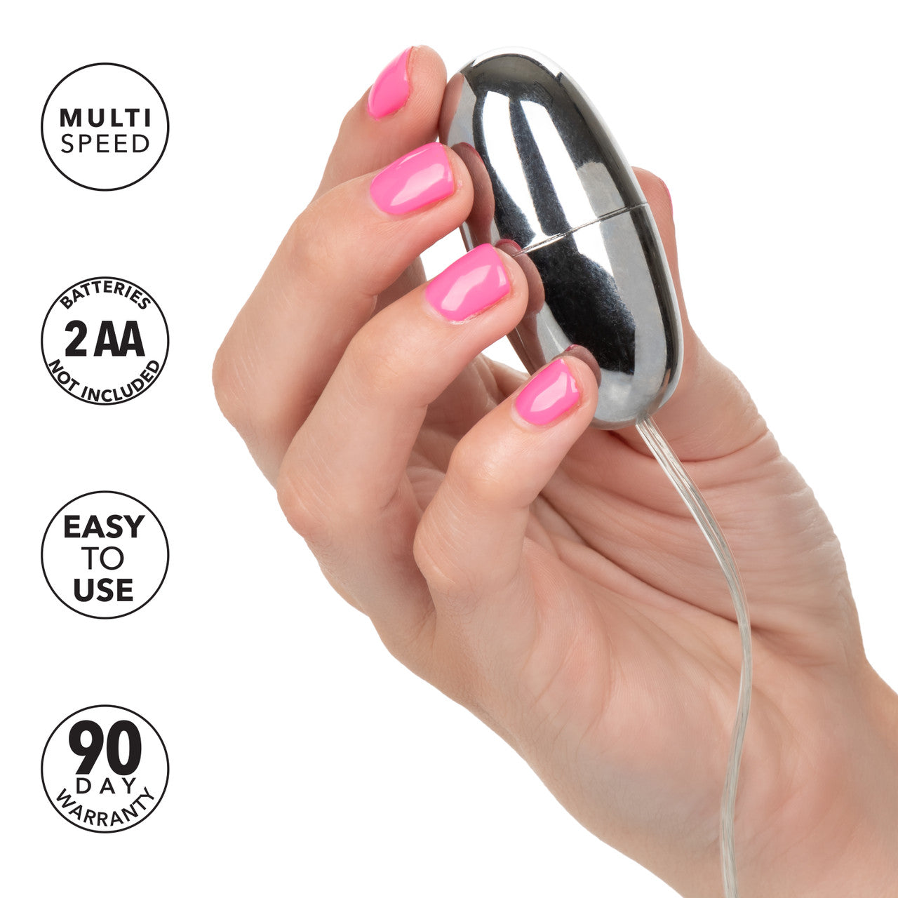 Slim Teardrop Bullet Vibrator