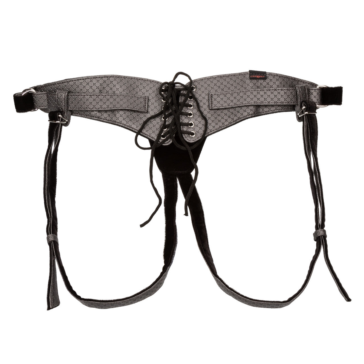 Her Royal Harness, The Regal Queen: Pewter Strap On Harness