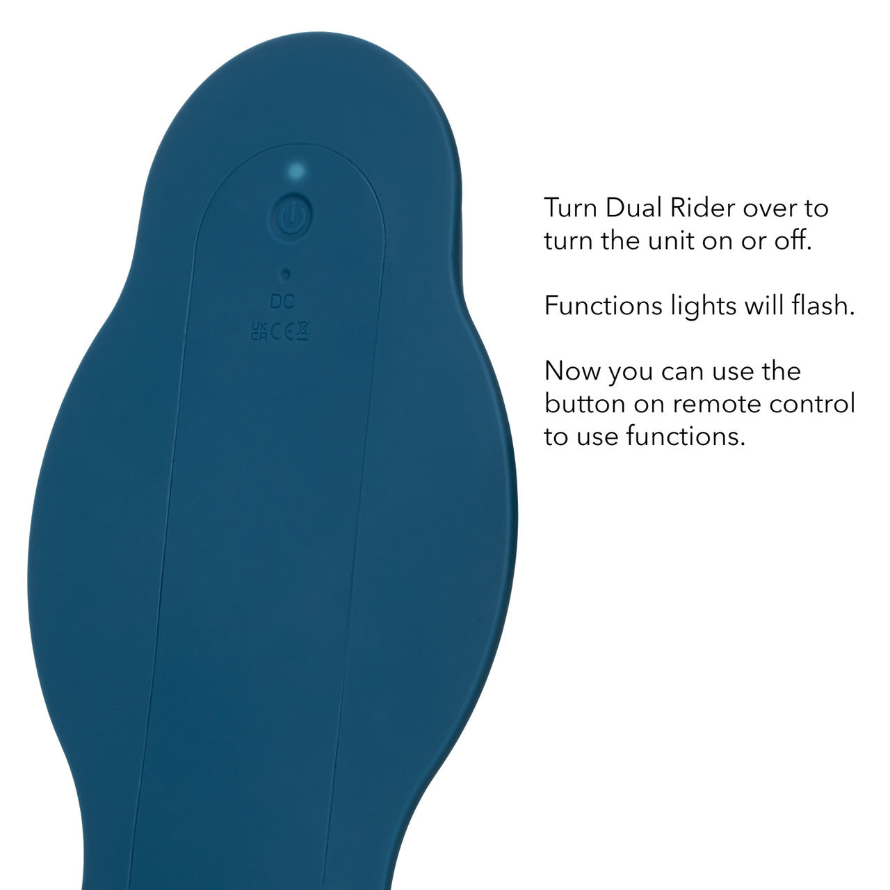 Dual Rider Remote Control Bump and Grind Massager