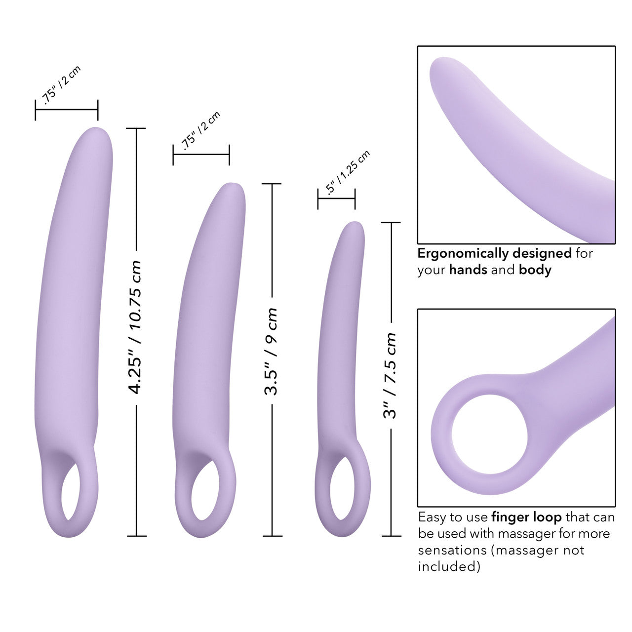 Dr. Laura Berman Alena Silicone Dilators Set