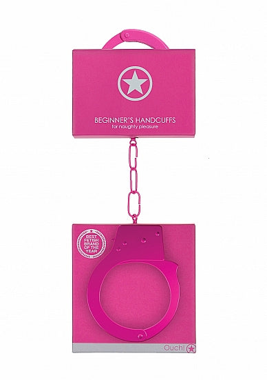 Ouch!: Beginners Handcuffs in Pink