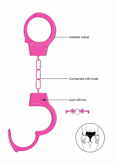 Ouch!: Beginners Handcuffs in Pink