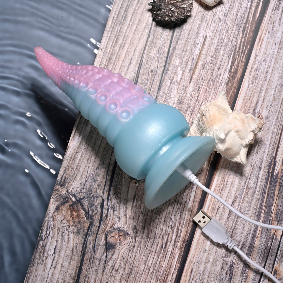 Stuck On You Vibrating Silicone Tentacle Dildo ♥ Selopa