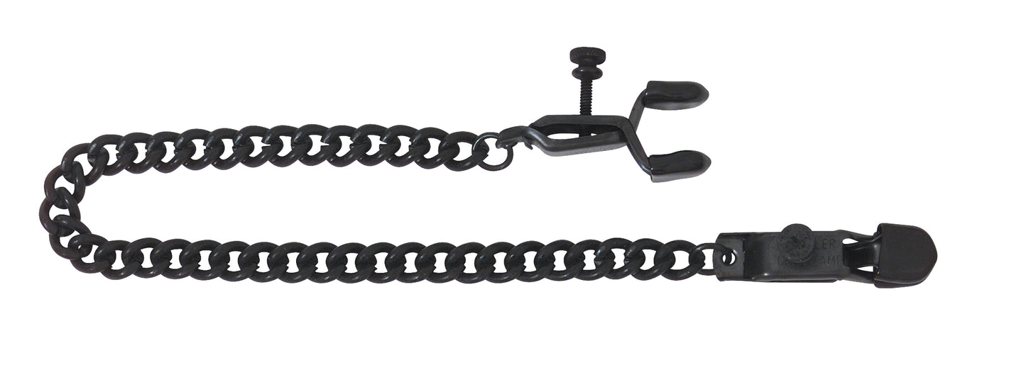 Blackline Adjustable Open Wide Nipple Clamps