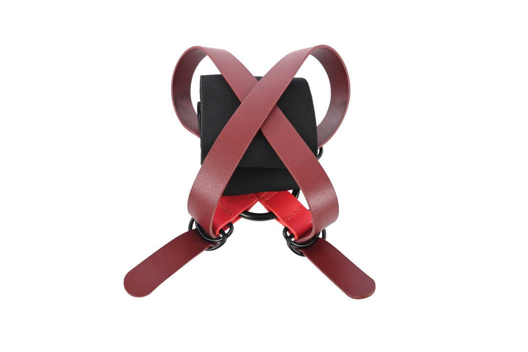 Ex's and Oh's Cross Cuffs ♥ Sex & Mischief by Sportsheets