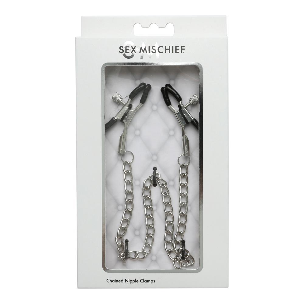 Sex & Mischief: Chained Nipple Clamps