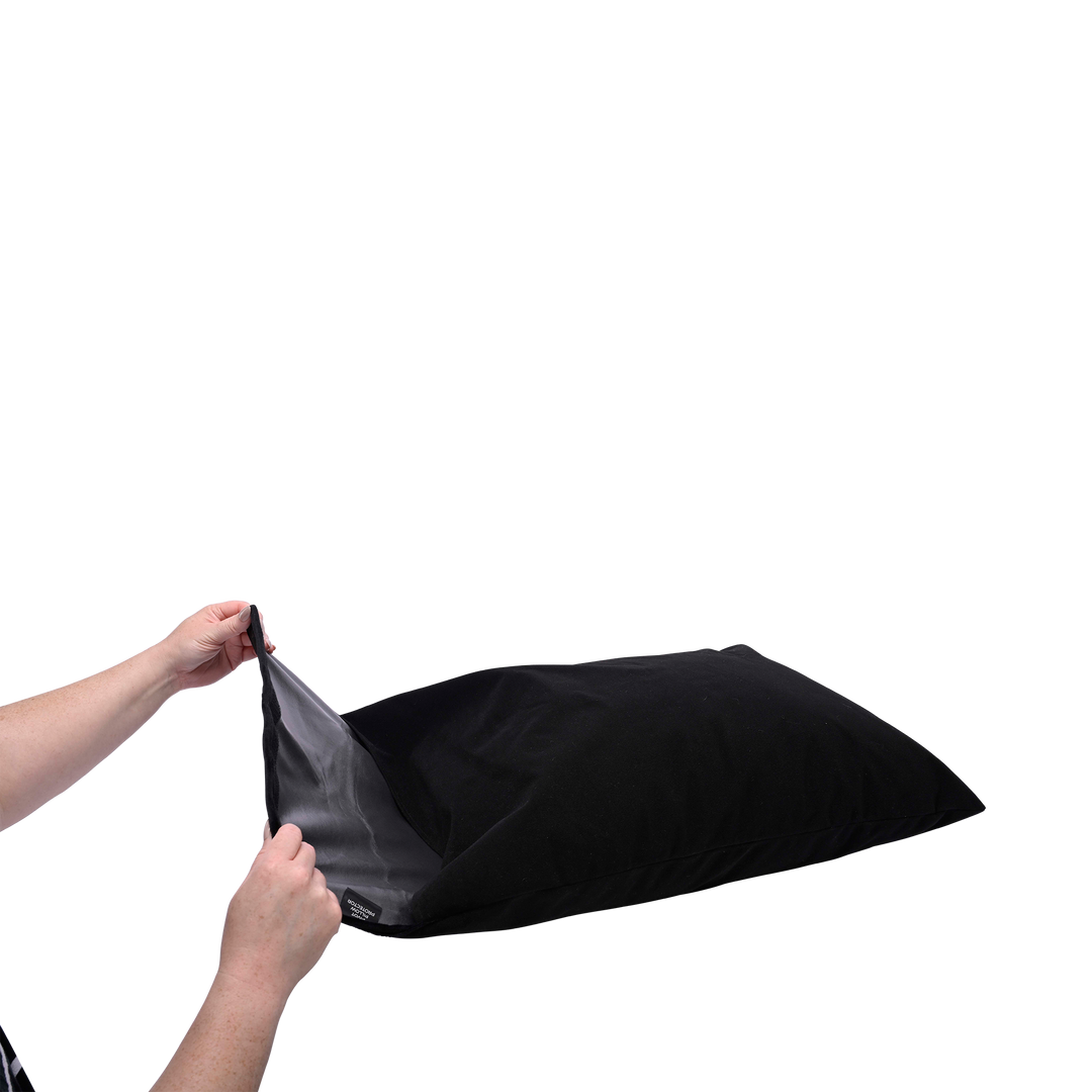 Soft waterproof pillow protector for standard pillows, compatible with Pivot™ Play-Pad, hook-and-loop closure.
Pivot Pillow Protector, Sportsheets pillow cover, waterproof pillowcase for intimacy, standard-size pillow protector, versatile pillow wedge, soft plush pillowcase, hook-and-loop pillow cover, intimacy pillow protector, sex pillowcase, waterproof pillow cover for couples, Pivot Play-Pad compatible protector.