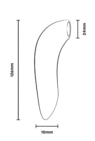 We-Vibe Melt Air Pulse Vibrator ♥ Pleasure Air™ technology, ergonomic, waterproof