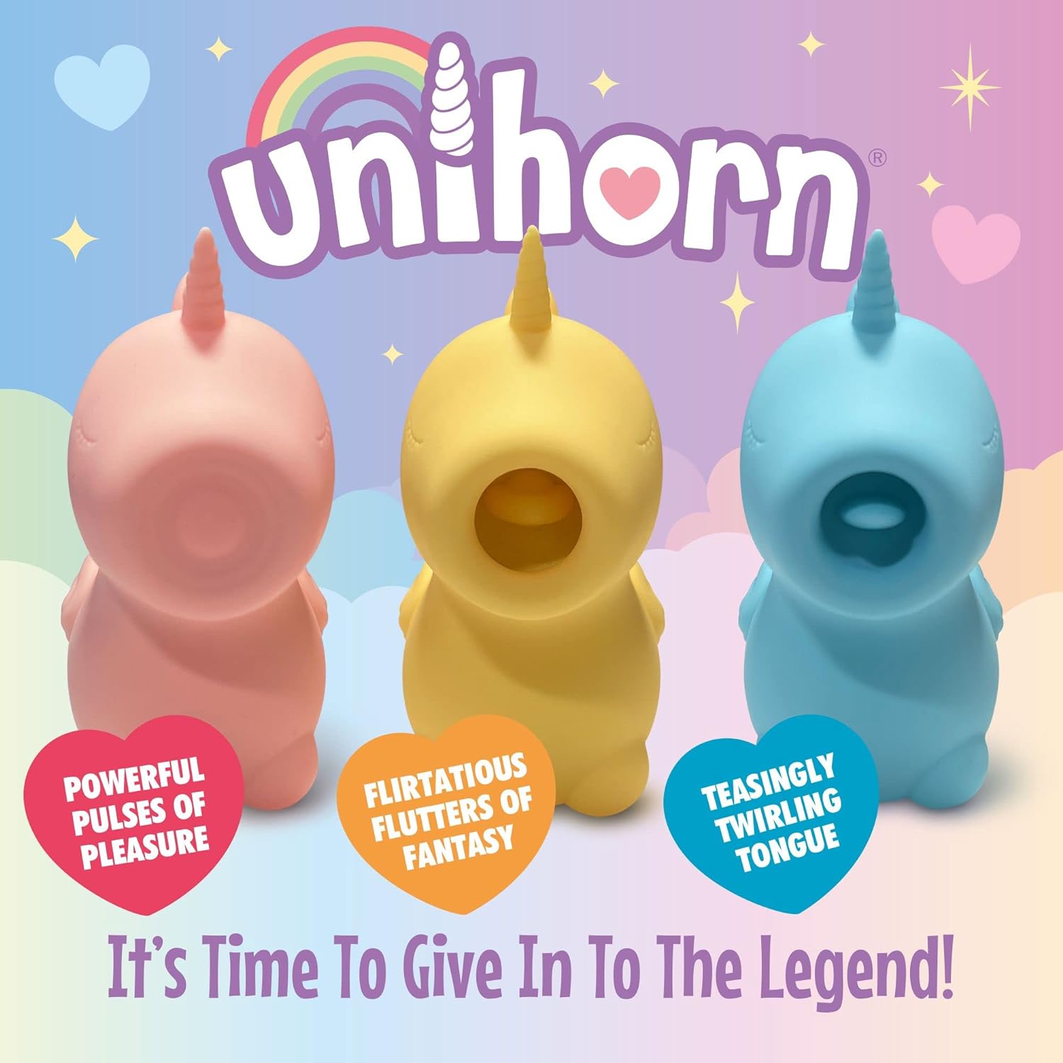 Unihorn Unicorn Shaped Clitoris Vibrator